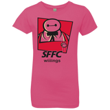 T-Shirts Hot Pink / YXS San Fransokyo Fried Chicken Girls Premium T-Shirt