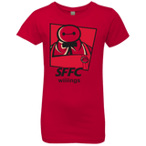 T-Shirts Red / YXS San Fransokyo Fried Chicken Girls Premium T-Shirt