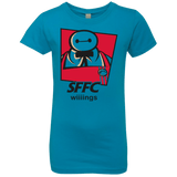 T-Shirts Turquoise / YXS San Fransokyo Fried Chicken Girls Premium T-Shirt