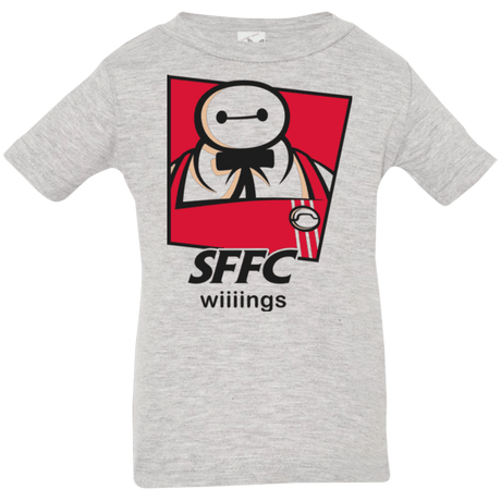 T-Shirts Heather / 6 Months San Fransokyo Fried Chicken Infant Premium T-Shirt