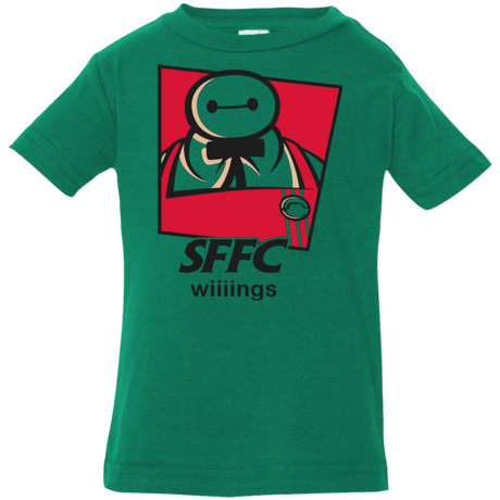 T-Shirts Kelly / 6 Months San Fransokyo Fried Chicken Infant Premium T-Shirt