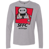 T-Shirts Heather Grey / Small San Fransokyo Fried Chicken Men's Premium Long Sleeve