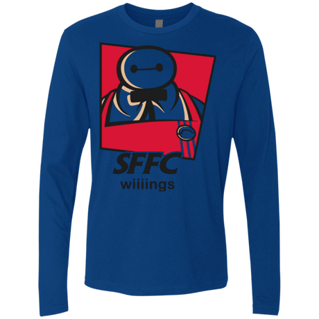 T-Shirts Royal / Small San Fransokyo Fried Chicken Men's Premium Long Sleeve