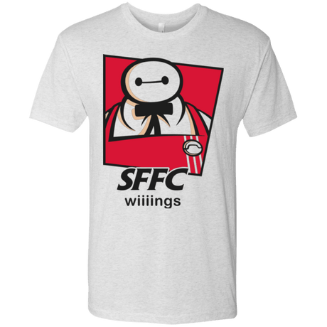 T-Shirts Heather White / Small San Fransokyo Fried Chicken Men's Triblend T-Shirt