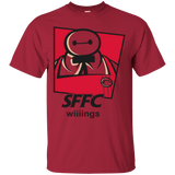 T-Shirts Cardinal / Small San Fransokyo Fried Chicken T-Shirt