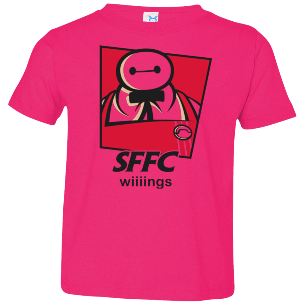 T-Shirts Hot Pink / 2T San Fransokyo Fried Chicken Toddler Premium T-Shirt