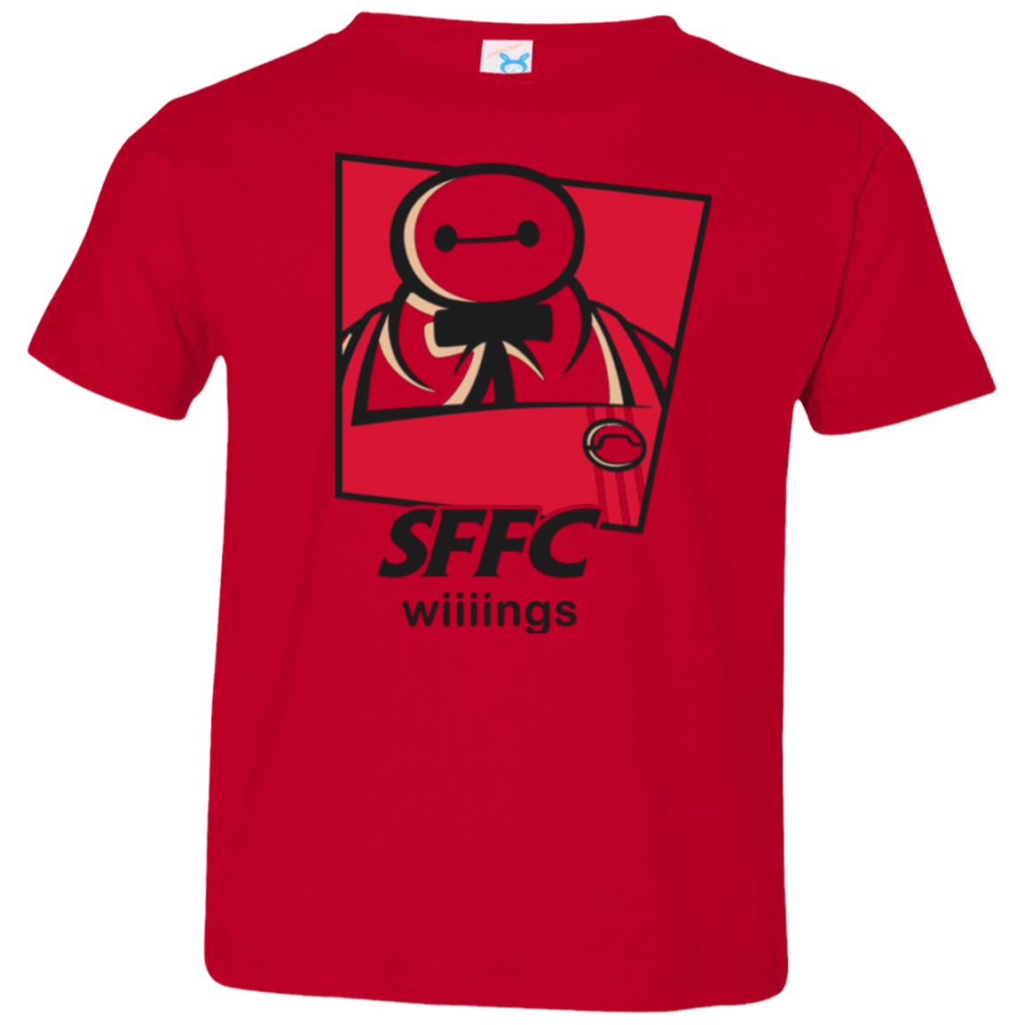 T-Shirts Red / 2T San Fransokyo Fried Chicken Toddler Premium T-Shirt