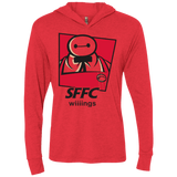 T-Shirts Vintage Red / X-Small San Fransokyo Fried Chicken Triblend Long Sleeve Hoodie Tee