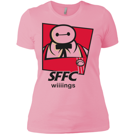 T-Shirts Light Pink / X-Small San Fransokyo Fried Chicken Women's Premium T-Shirt