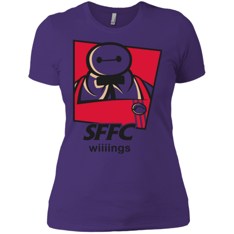 T-Shirts Purple / X-Small San Fransokyo Fried Chicken Women's Premium T-Shirt
