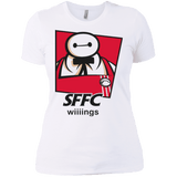 T-Shirts White / X-Small San Fransokyo Fried Chicken Women's Premium T-Shirt