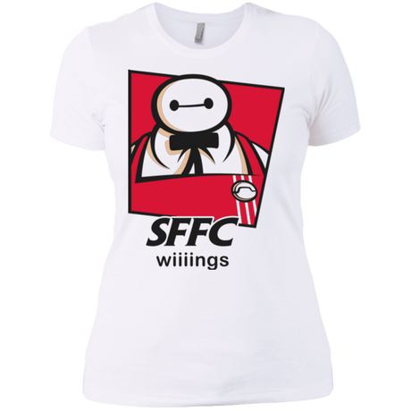T-Shirts White / X-Small San Fransokyo Fried Chicken Women's Premium T-Shirt