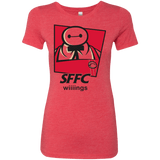 T-Shirts Vintage Red / Small San Fransokyo Fried Chicken Women's Triblend T-Shirt