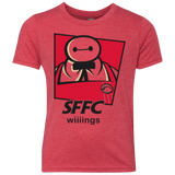 T-Shirts Vintage Red / YXS San Fransokyo Fried Chicken Youth Triblend T-Shirt