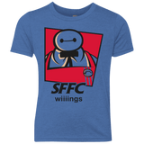 T-Shirts Vintage Royal / YXS San Fransokyo Fried Chicken Youth Triblend T-Shirt