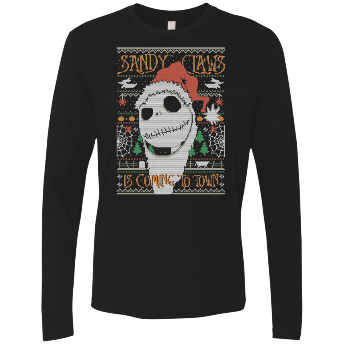T-Shirts Black / Small SANDY CLAWS Men's Premium Long Sleeve