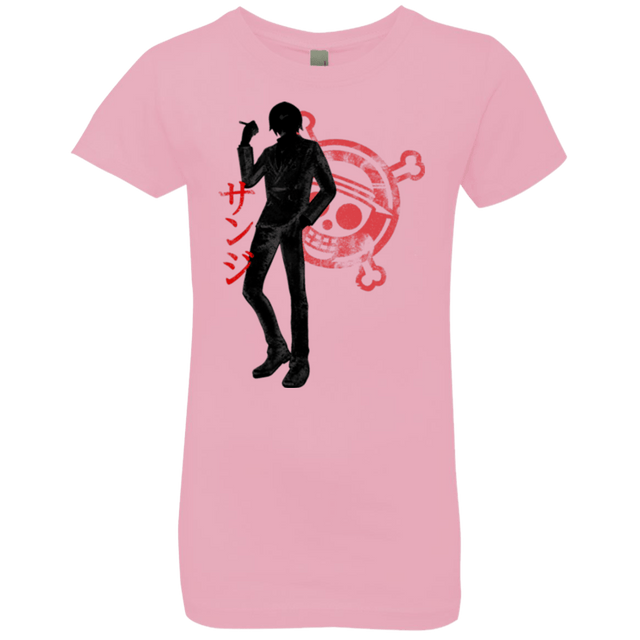 T-Shirts Light Pink / YXS Sanji Girls Premium T-Shirt