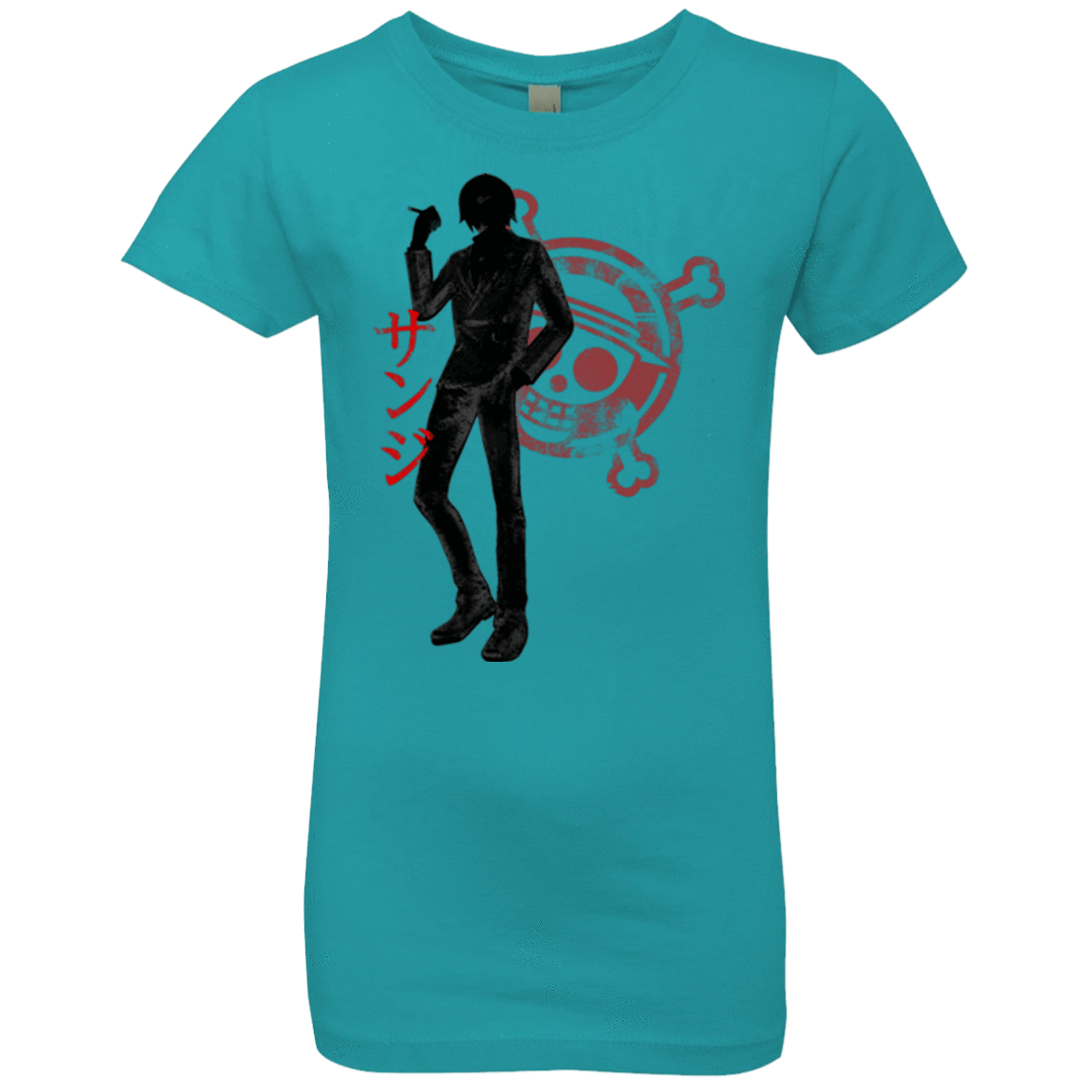 T-Shirts Tahiti Blue / YXS Sanji Girls Premium T-Shirt