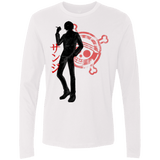 T-Shirts White / Small Sanji Men's Premium Long Sleeve