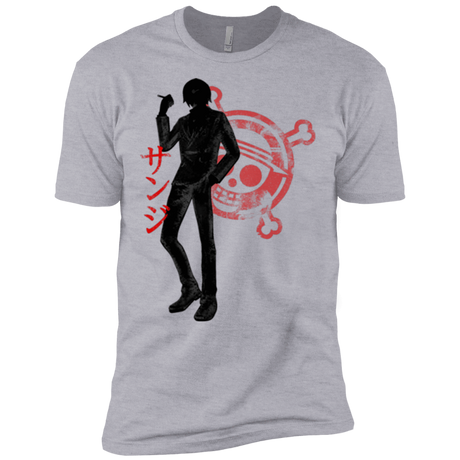 T-Shirts Heather Grey / X-Small Sanji Men's Premium T-Shirt