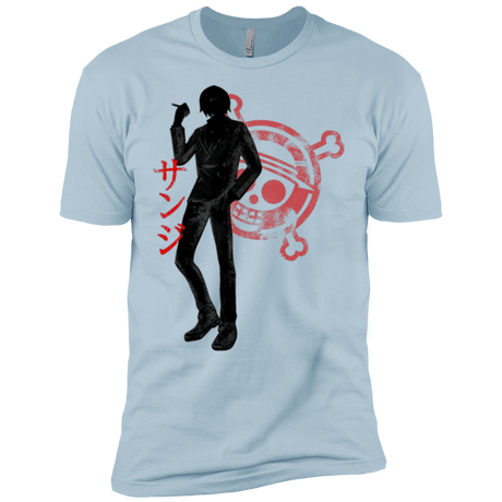 T-Shirts Light Blue / X-Small Sanji Men's Premium T-Shirt