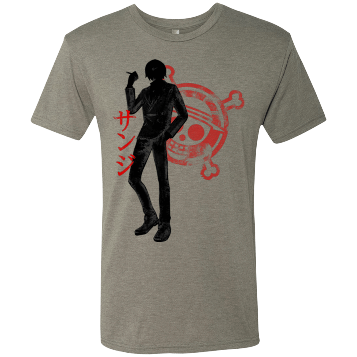 T-Shirts Venetian Grey / Small Sanji Men's Triblend T-Shirt