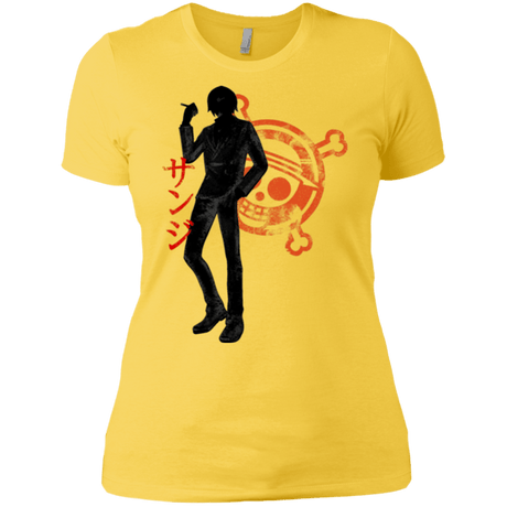 T-Shirts Vibrant Yellow / X-Small Sanji Women's Premium T-Shirt