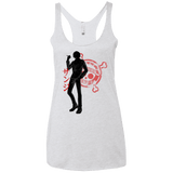 T-Shirts Heather White / X-Small Sanji Women's Triblend Racerback Tank