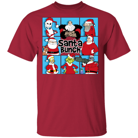 T-Shirts Cardinal / S Santa Bunch T-Shirt