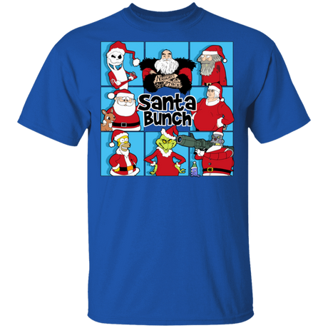 T-Shirts Royal / S Santa Bunch T-Shirt