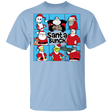 T-Shirts Light Blue / YXS Santa Bunch Youth T-Shirt