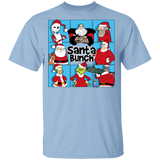 T-Shirts Light Blue / YXS Santa Bunch Youth T-Shirt