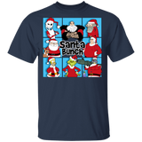 T-Shirts Navy / YXS Santa Bunch Youth T-Shirt
