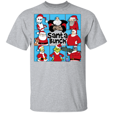 T-Shirts Sport Grey / YXS Santa Bunch Youth T-Shirt