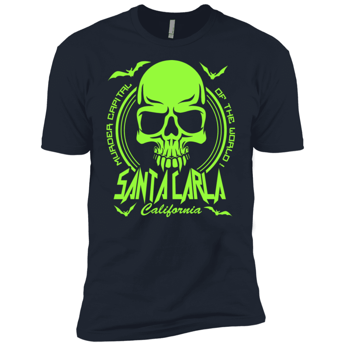 T-Shirts Midnight Navy / YXS Santa Carla Boys Premium T-Shirt