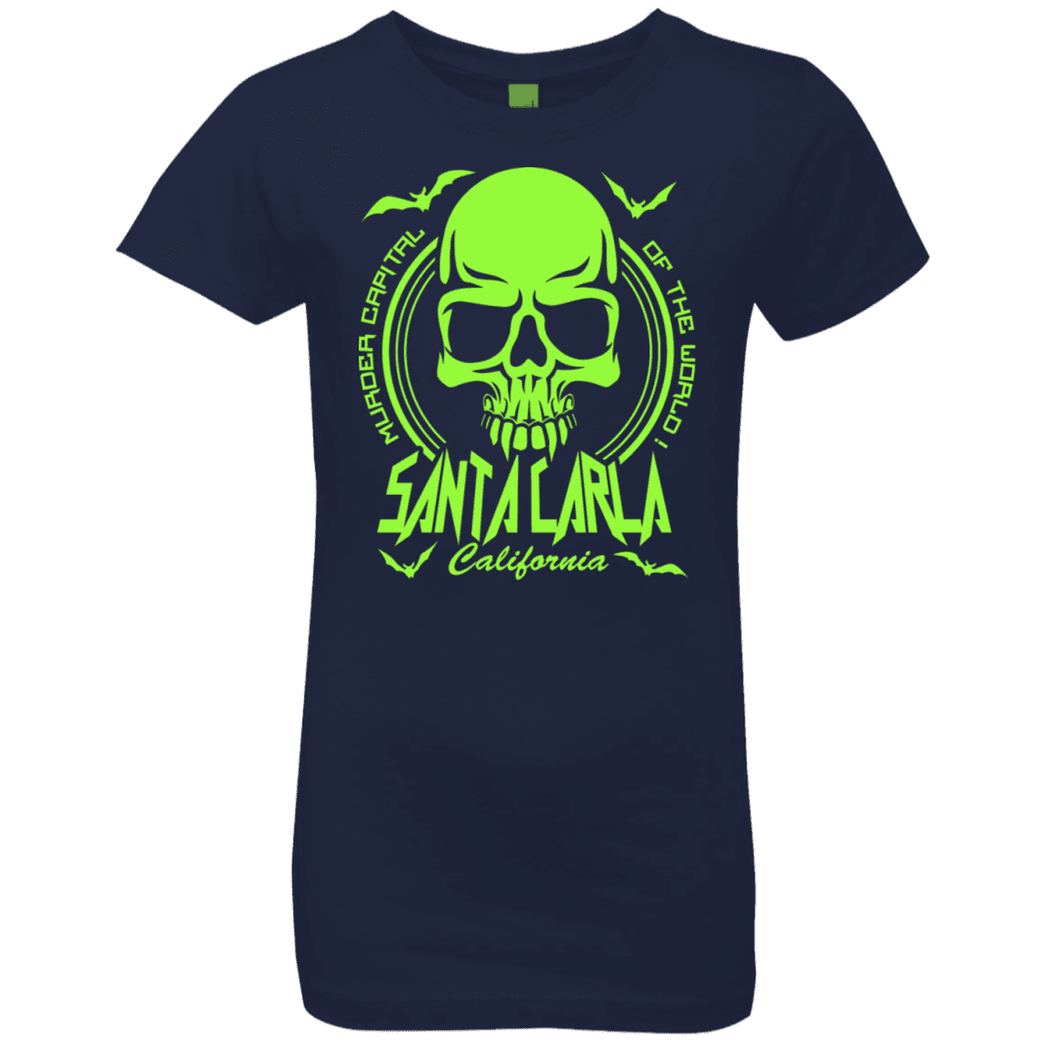 T-Shirts Midnight Navy / YXS Santa Carla Girls Premium T-Shirt
