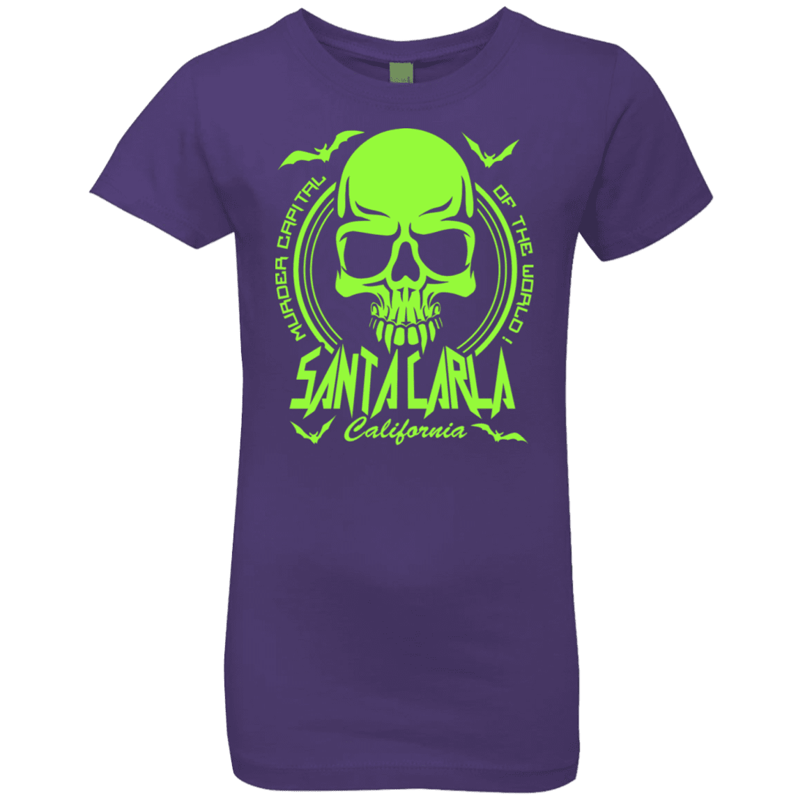 T-Shirts Purple Rush / YXS Santa Carla Girls Premium T-Shirt