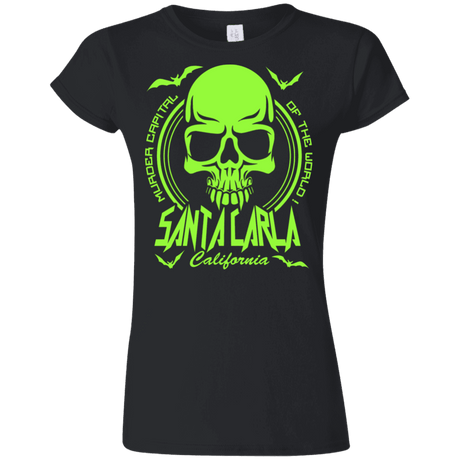 T-Shirts Black / S Santa Carla Junior Slimmer-Fit T-Shirt