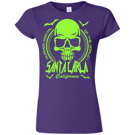 T-Shirts Purple / S Santa Carla Junior Slimmer-Fit T-Shirt