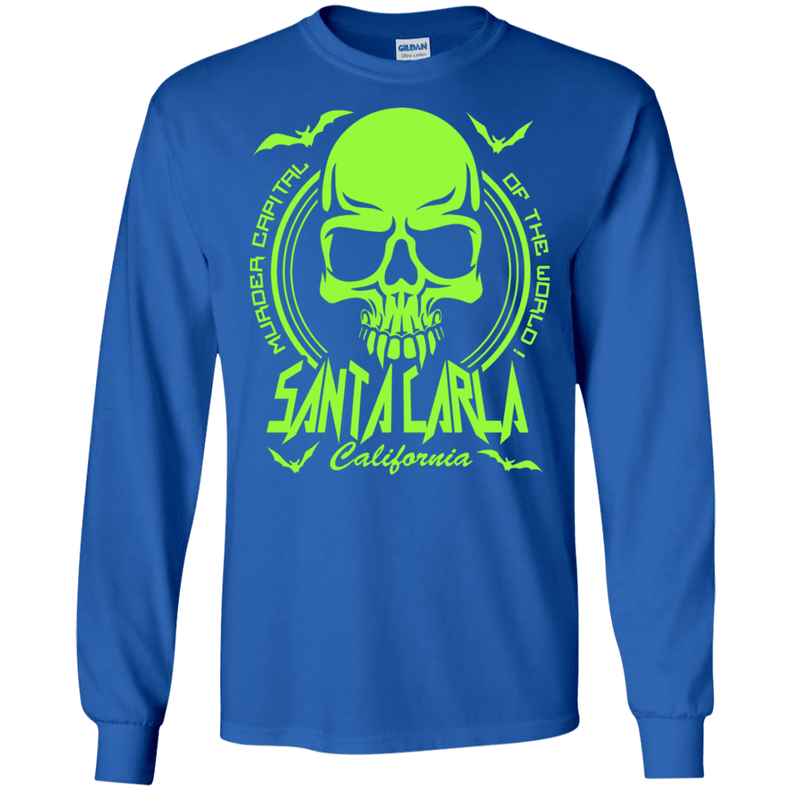 T-Shirts Royal / S Santa Carla Men's Long Sleeve T-Shirt