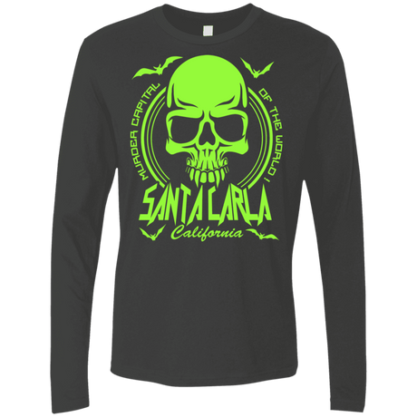 T-Shirts Heavy Metal / S Santa Carla Men's Premium Long Sleeve