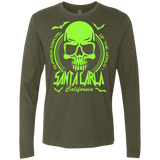 T-Shirts Military Green / S Santa Carla Men's Premium Long Sleeve