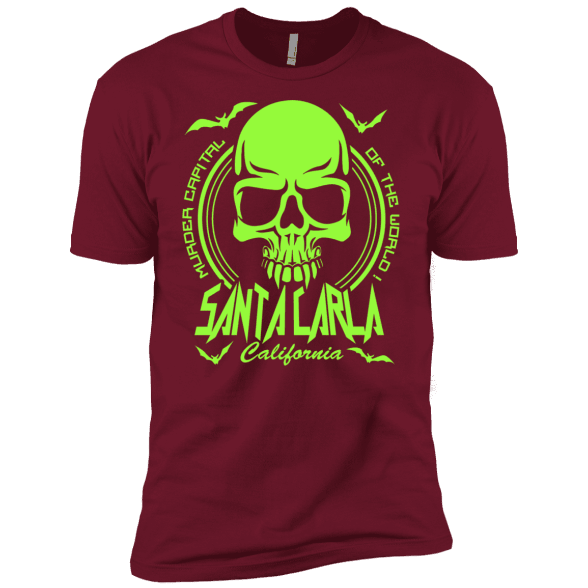 T-Shirts Cardinal / X-Small Santa Carla Men's Premium T-Shirt