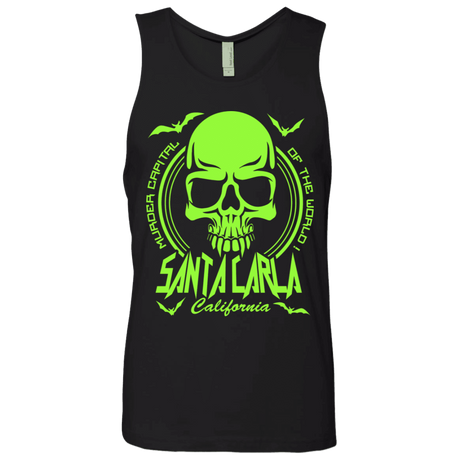 T-Shirts Black / S Santa Carla Men's Premium Tank Top