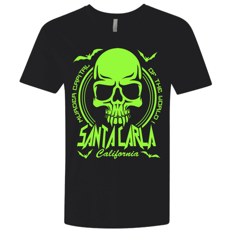 T-Shirts Black / X-Small Santa Carla Men's Premium V-Neck