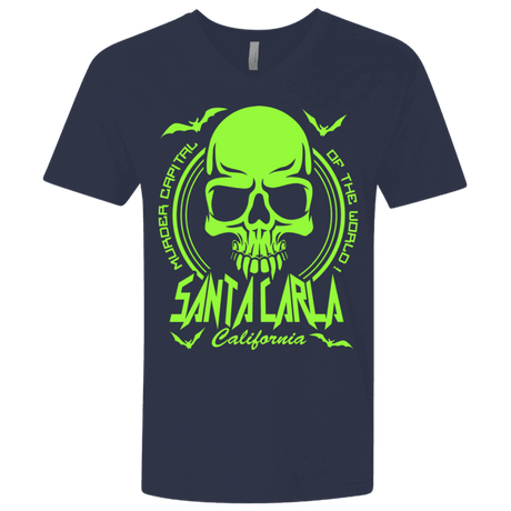 T-Shirts Midnight Navy / X-Small Santa Carla Men's Premium V-Neck