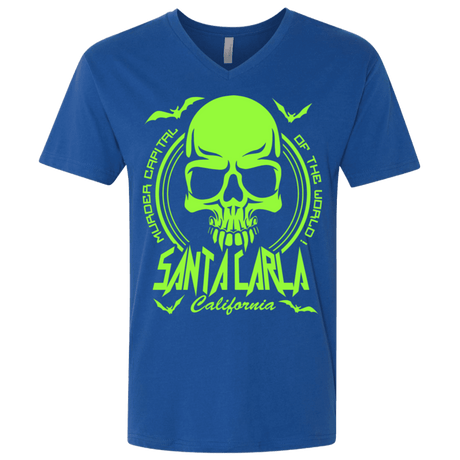 T-Shirts Royal / X-Small Santa Carla Men's Premium V-Neck