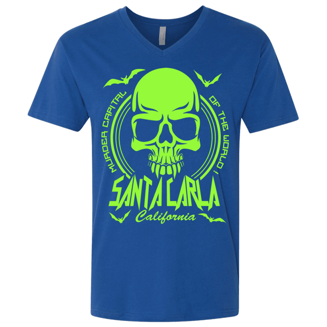 T-Shirts Royal / X-Small Santa Carla Men's Premium V-Neck