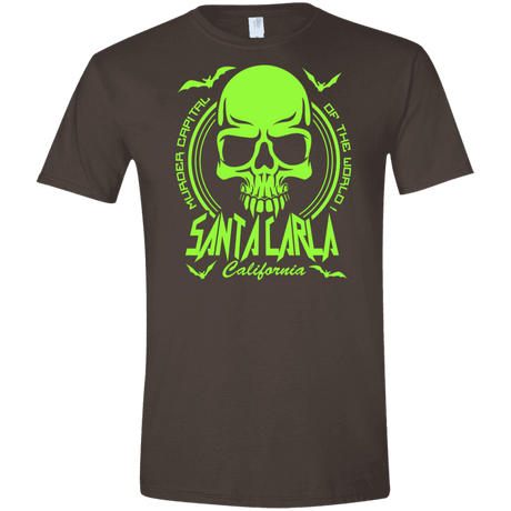 T-Shirts Dark Chocolate / S Santa Carla Men's Semi-Fitted Softstyle