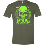 T-Shirts Military Green / S Santa Carla Men's Semi-Fitted Softstyle